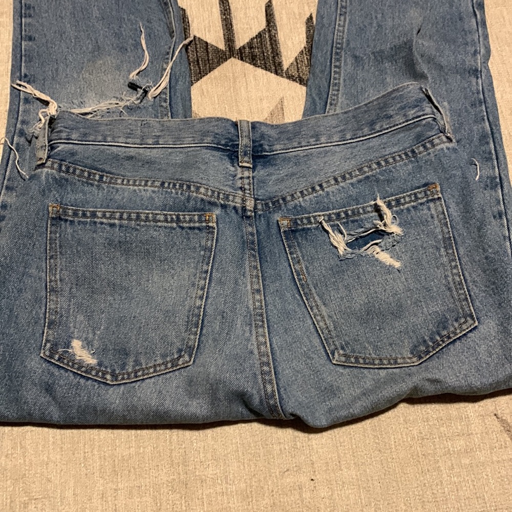 High waisted Free People blue jeans - Picture 6 of 6